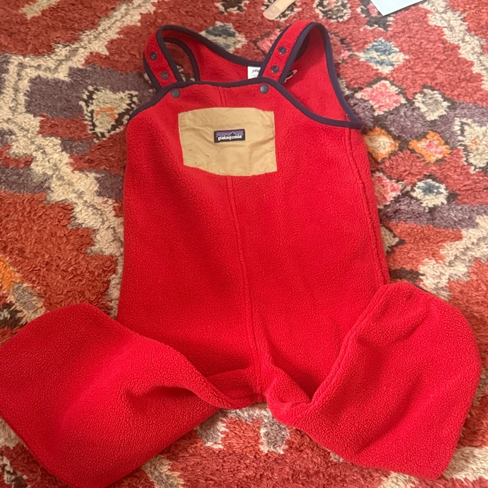 Patagonia Kids Fleece Overalls